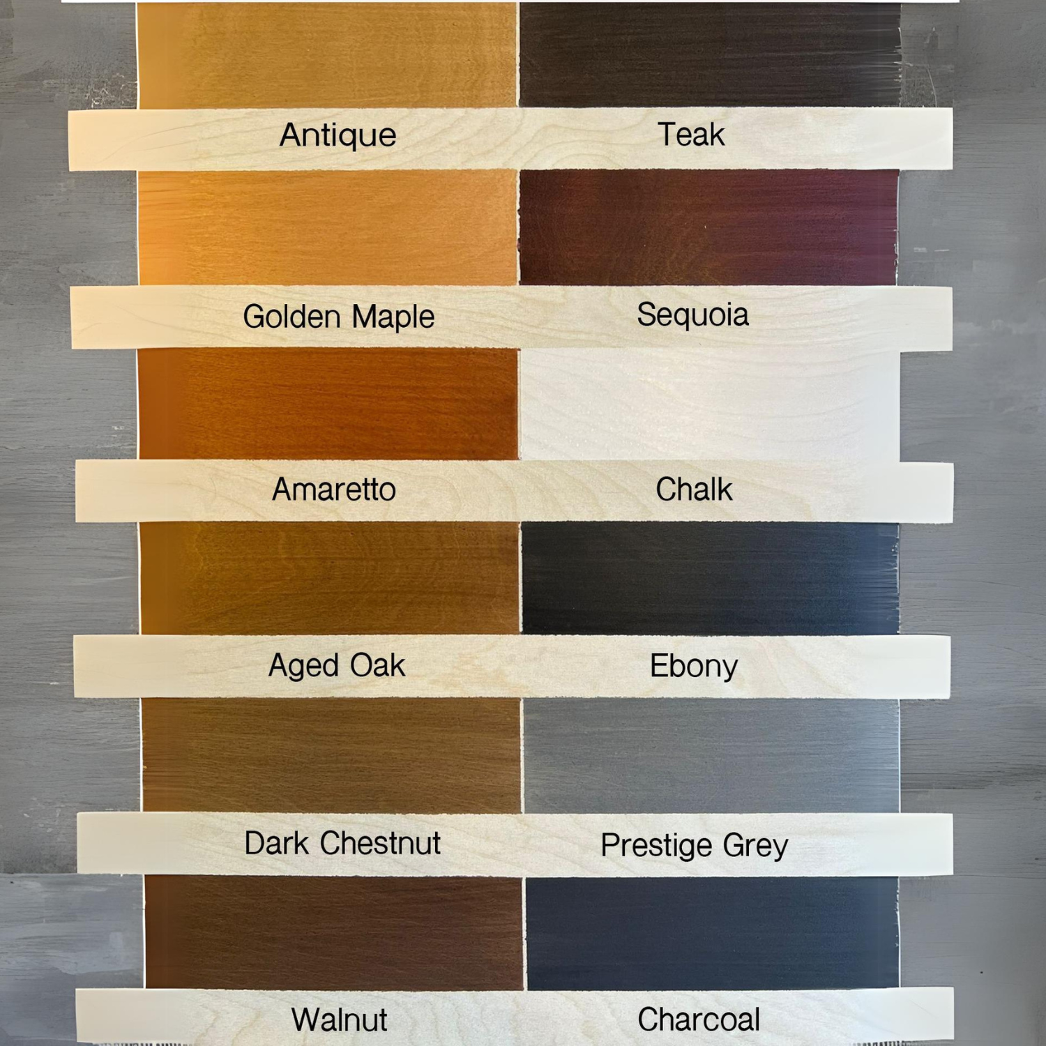 Stained Wood Sample