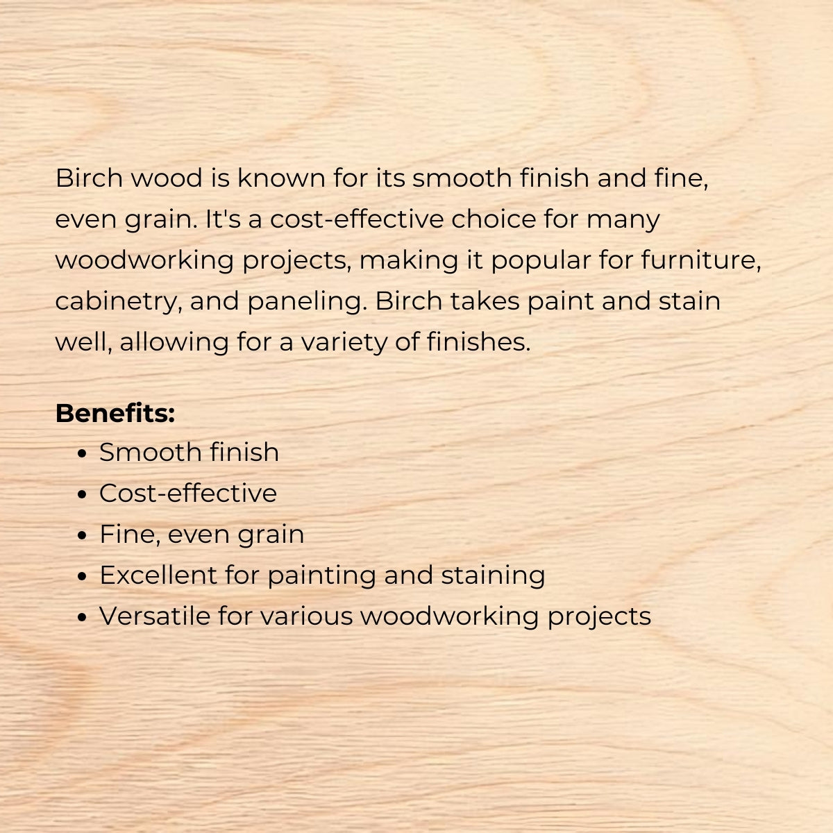 Birch Floating Shelves