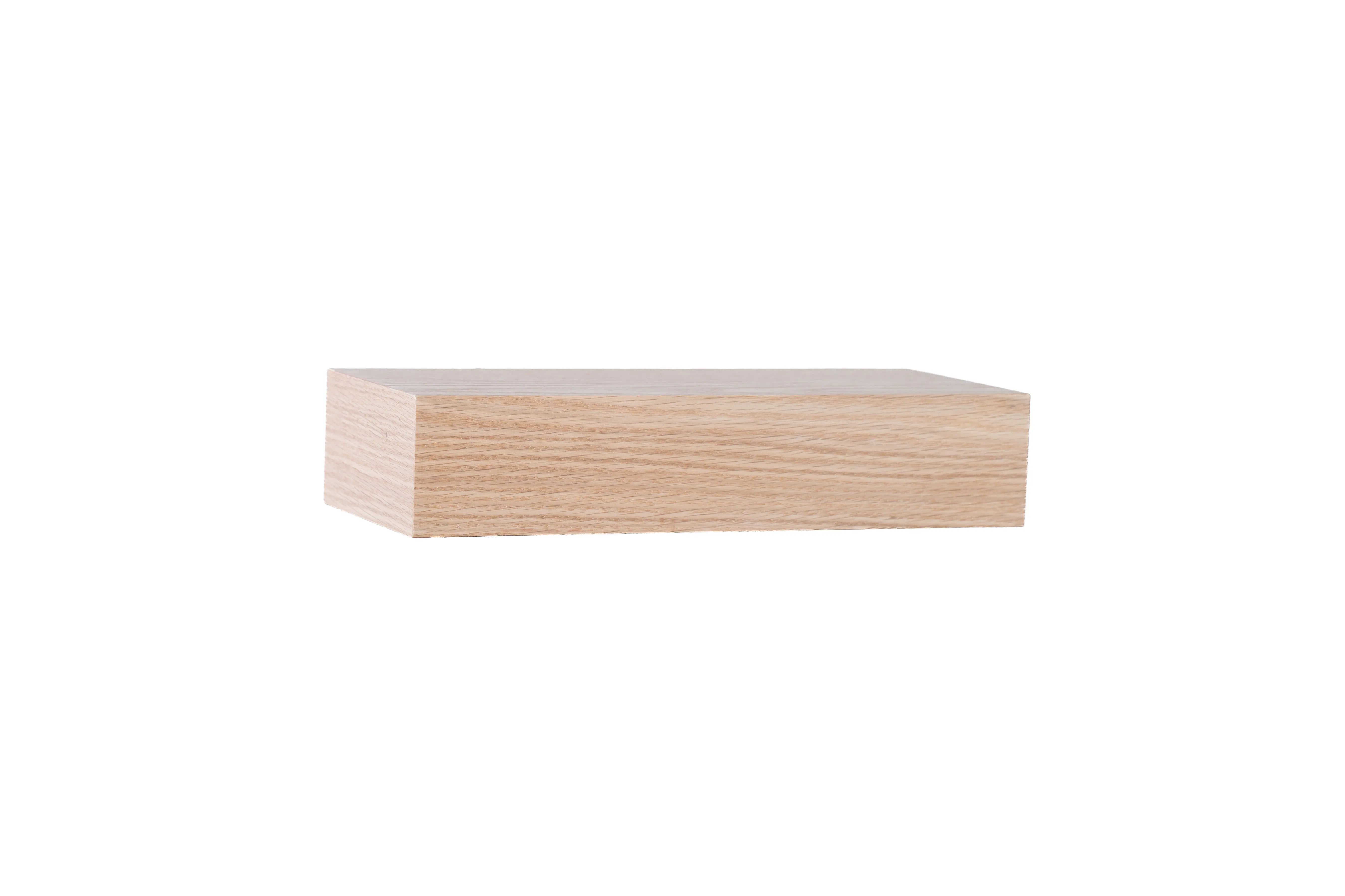 White Oak Floating Shelves